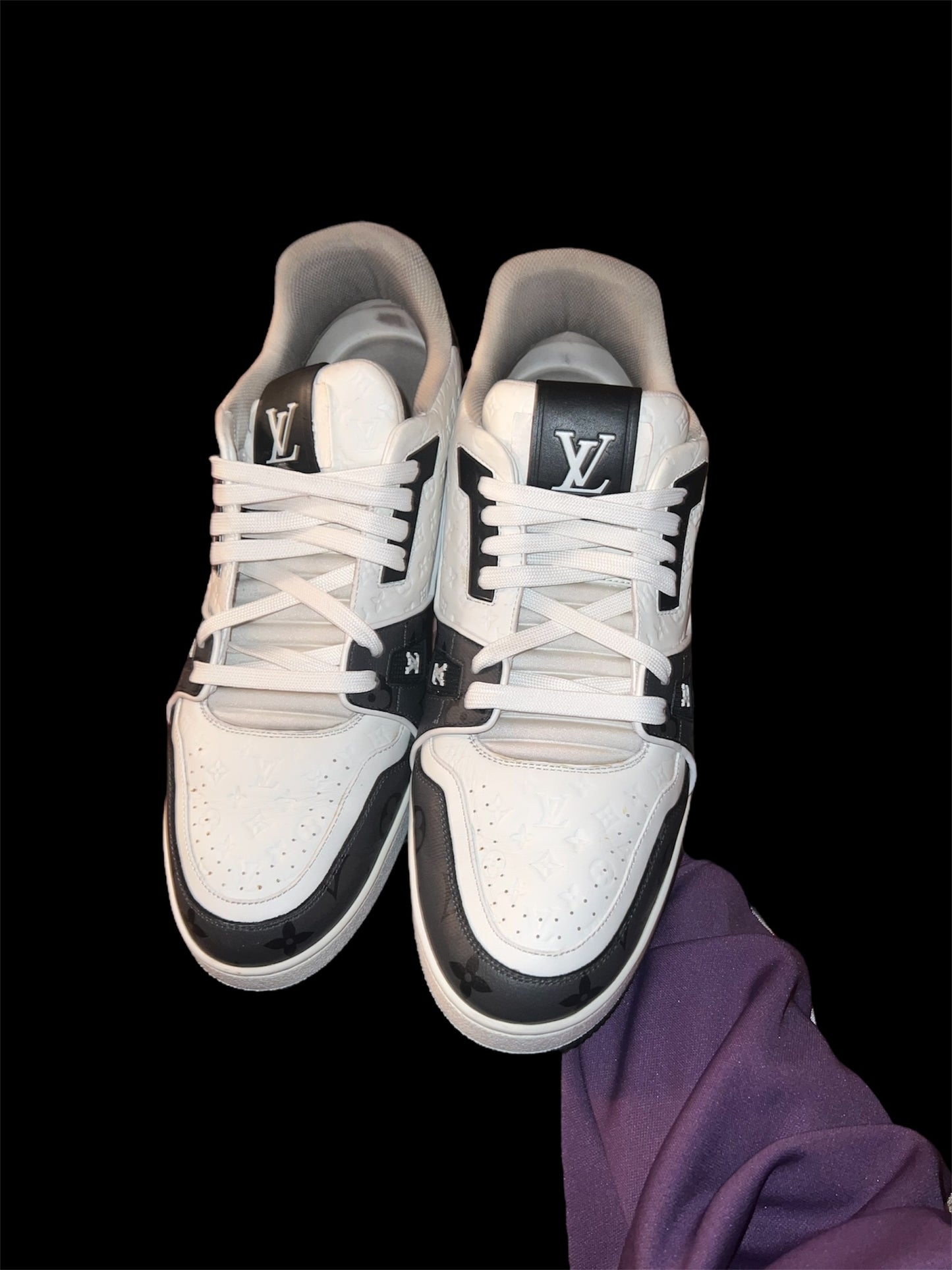 Preowned LV Trainers size 11 (fits 12-13)
