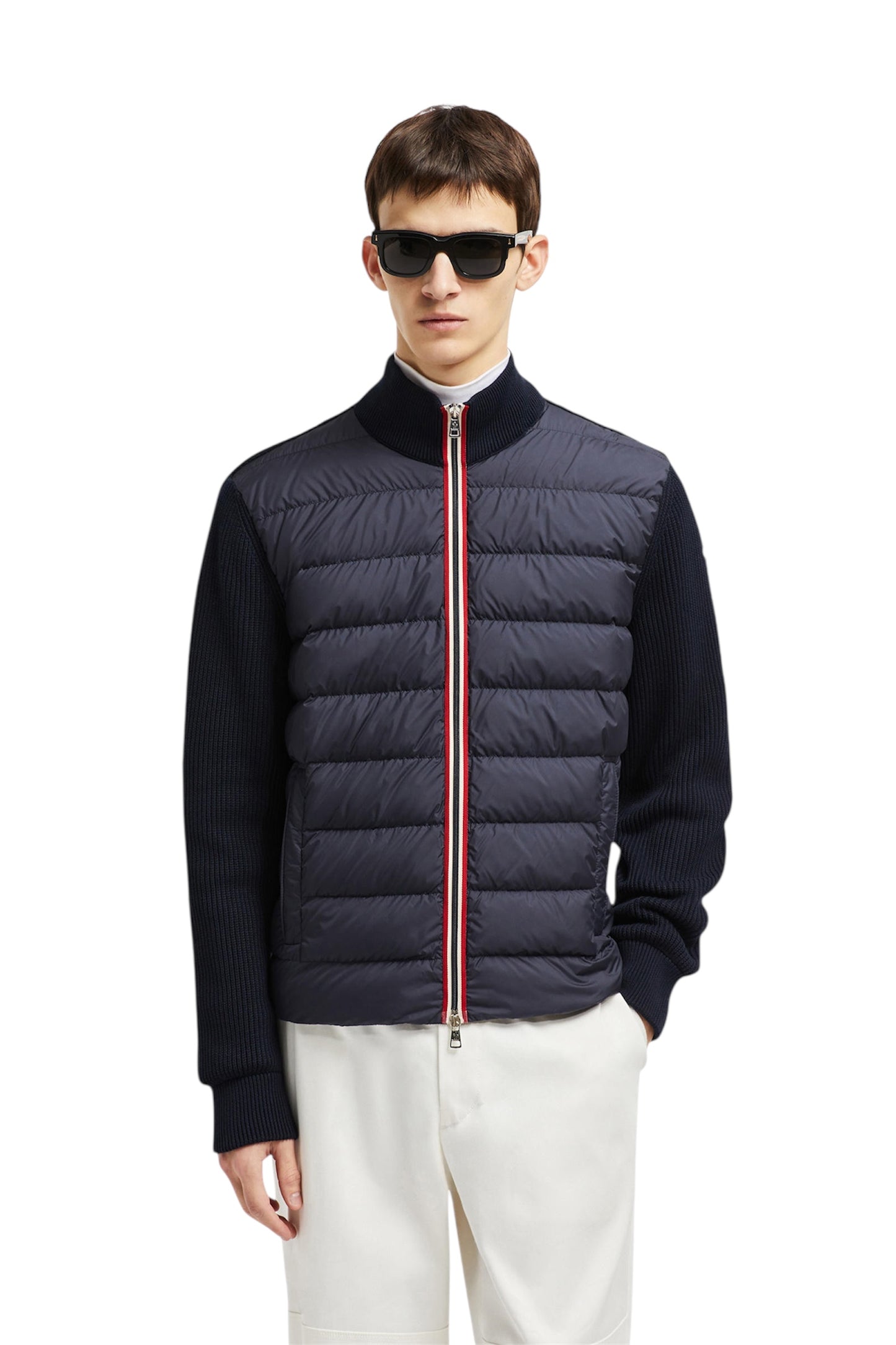 Moncler Padded Zip-Up Cardigan Jacket