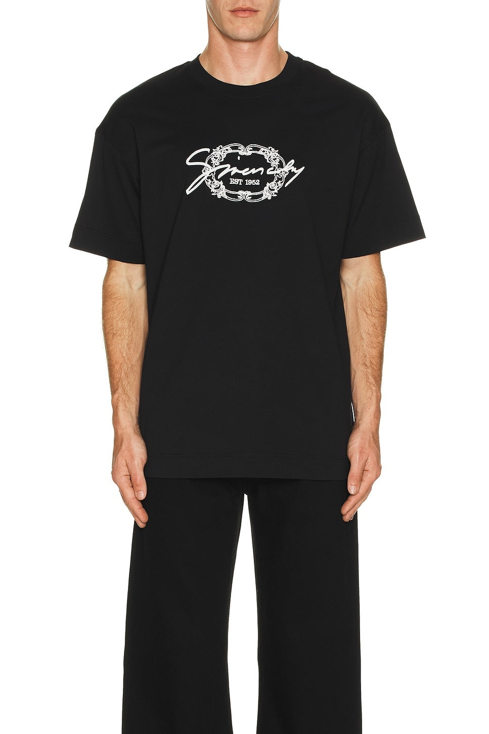 Givenchy Signature Logo Regular Fit T-Shirt