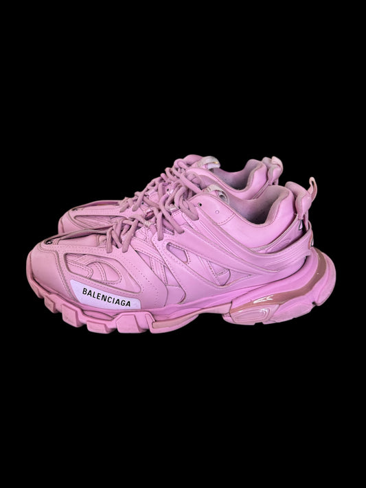 Preowned Pink Balenciaga Tracks size 43 (fits 10-10.5)