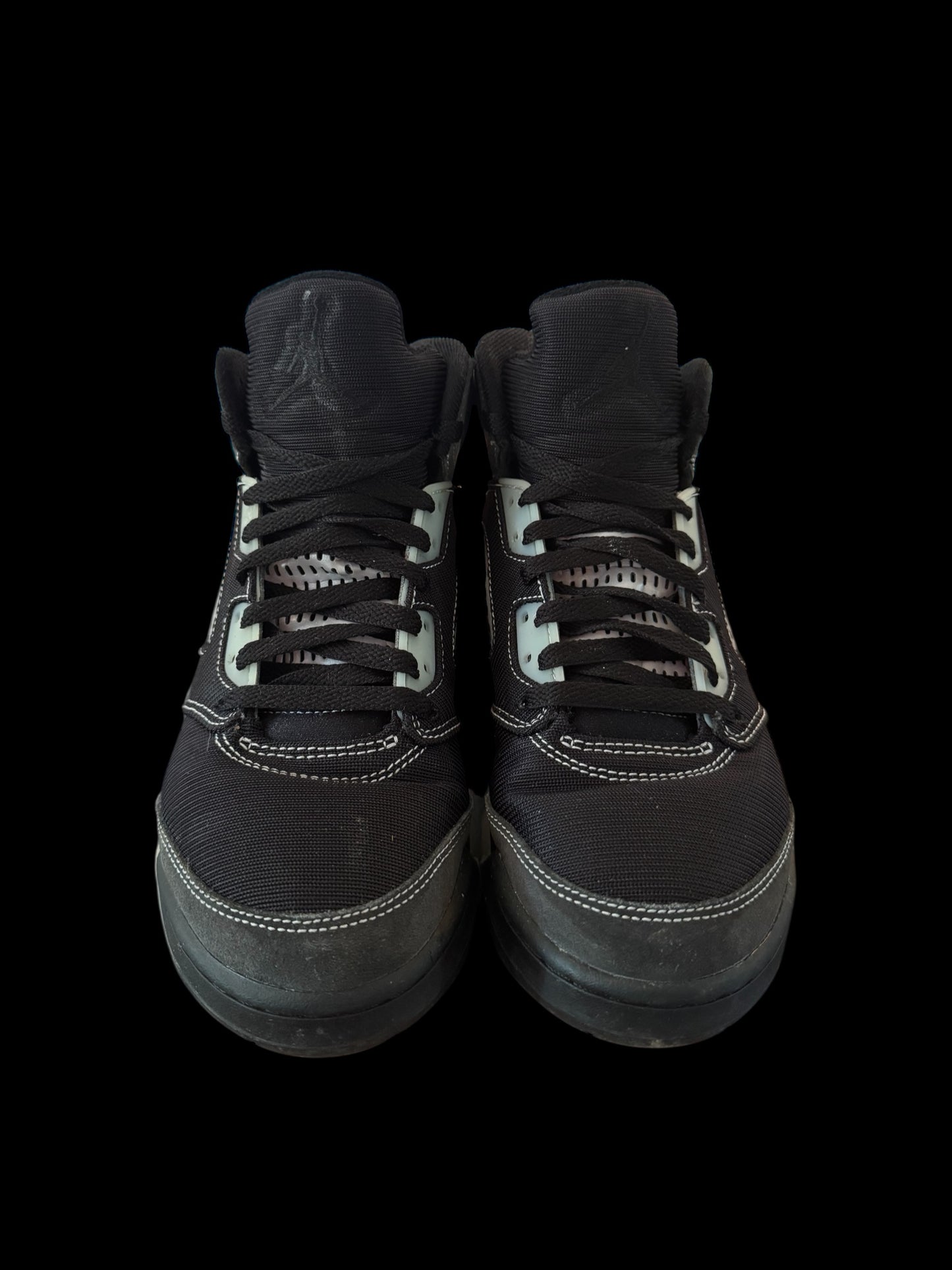 Preowned Anthracite 5s size 9