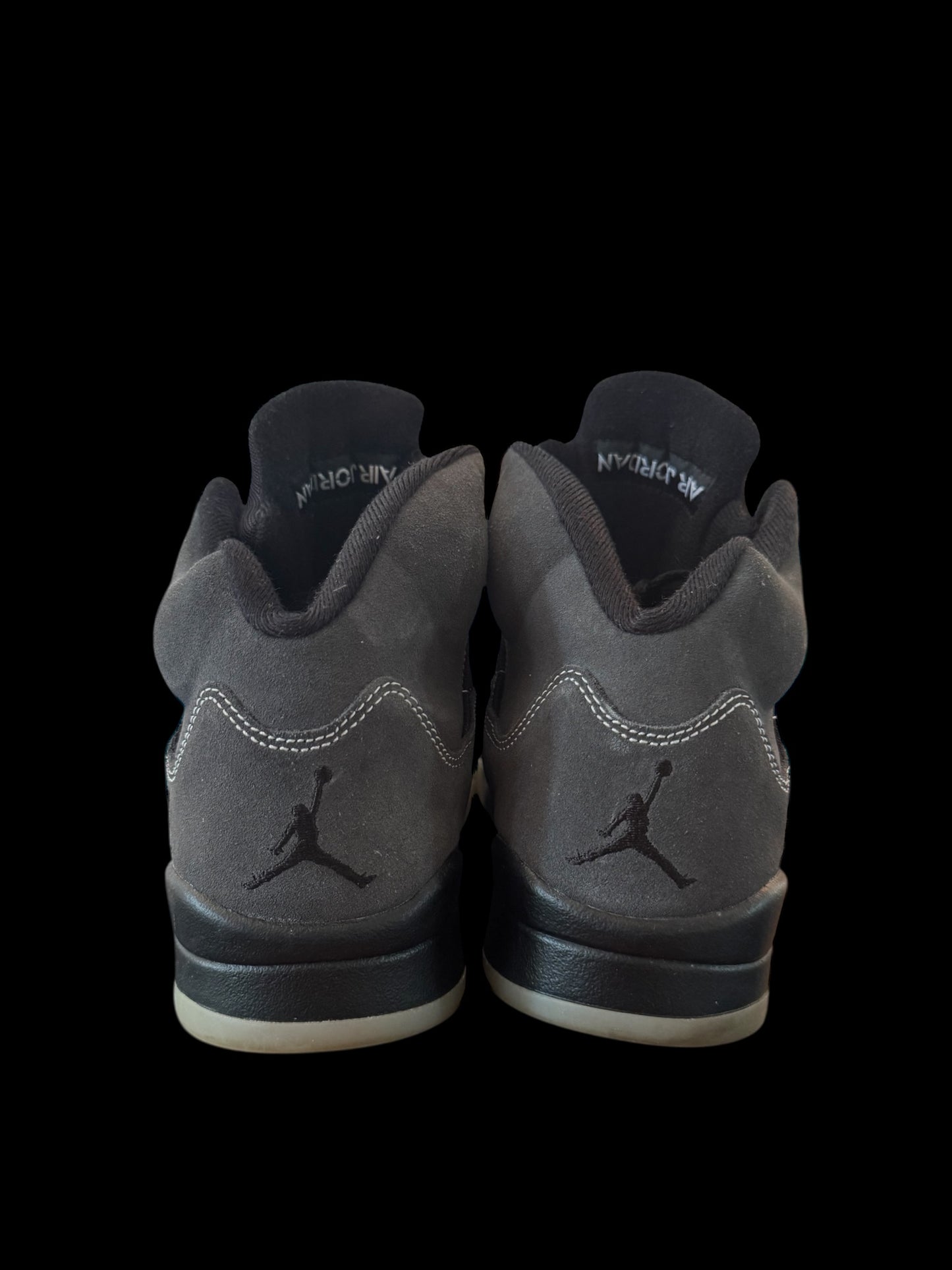 Preowned Anthracite 5s size 9