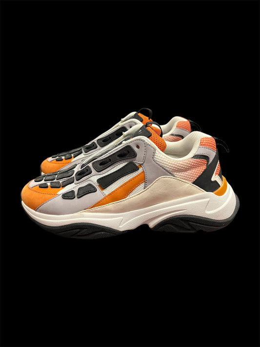 Preowned White/Black/Orange Amiri Bone Runners size 42 (fits 9-9.5)